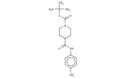 4-(4-AMINOPHENYLCARBAMOYL)PIPERIDINE-1-CARBOXYLIC ACID TERT-BUTYL ESTER
